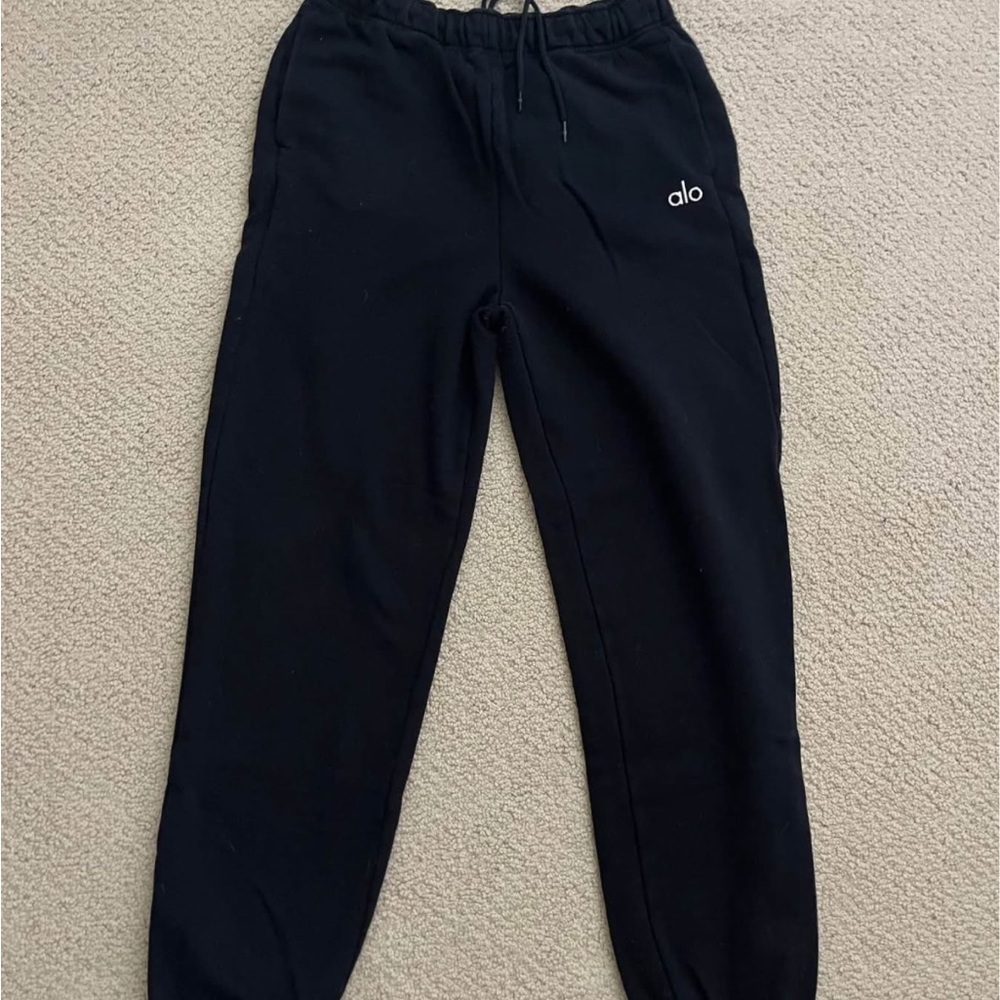UNISEX ALO Yoga Black Accolade Sweatpants